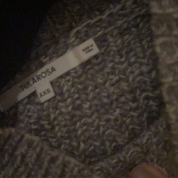 Tularosa Djuna Sweater Dress in Charcoal - Picture 7 of 8